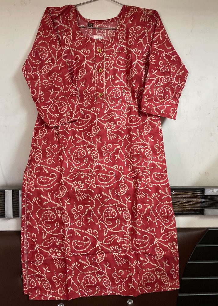 Bandhai Kurti For Woman And Girls