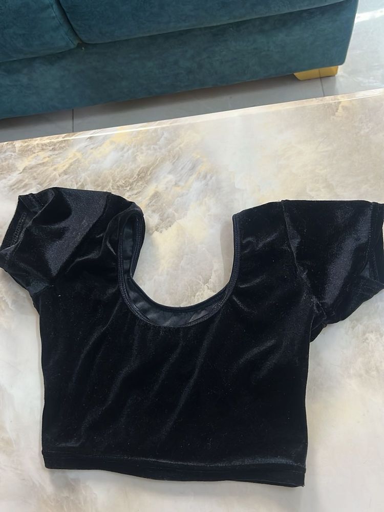 Black Velvet Blouse 👚