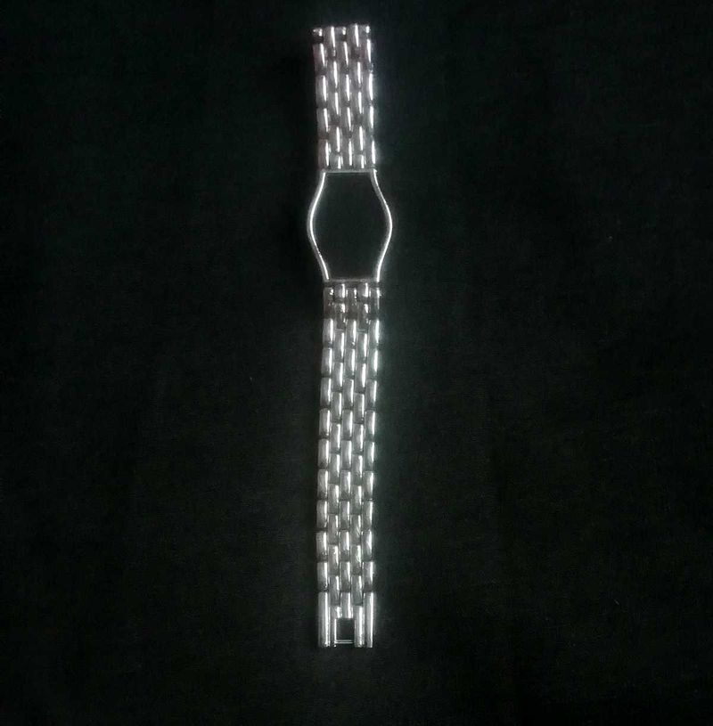 Silver Tone Watch Bracelet