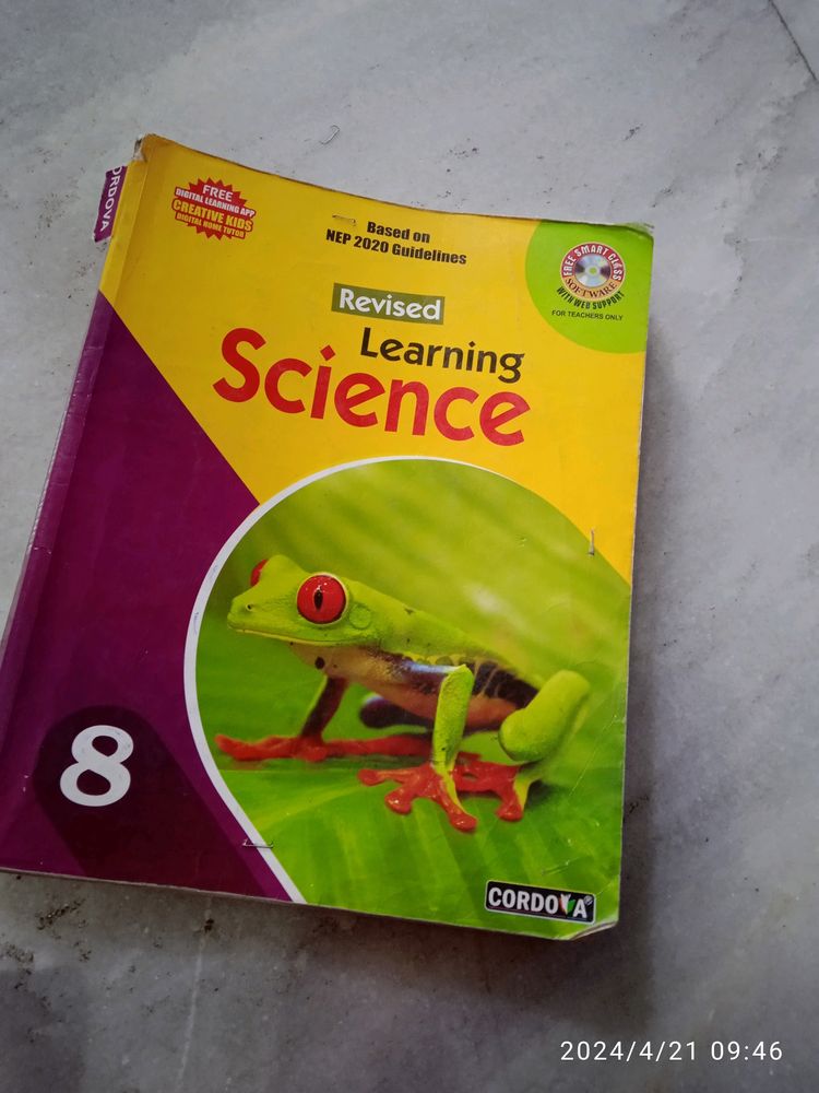 Science Class 8 Book