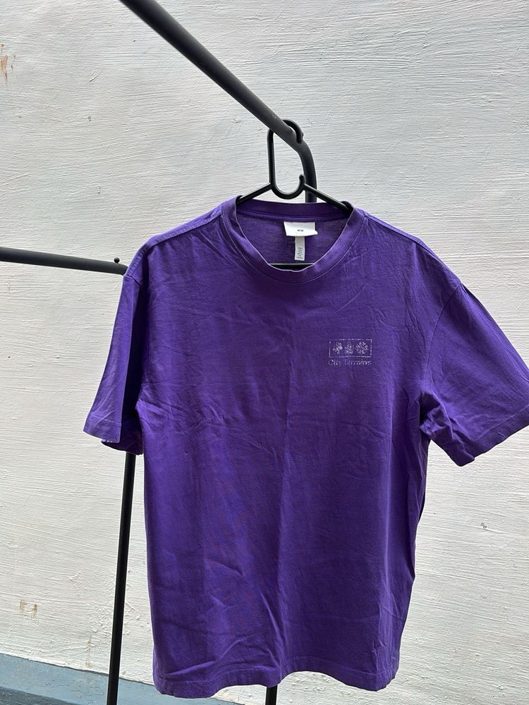 Purple Graphic T-Shirt