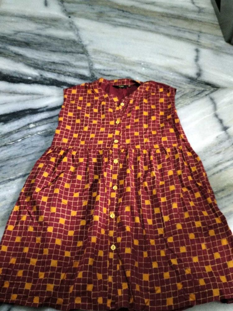 Cute Checkered Dress