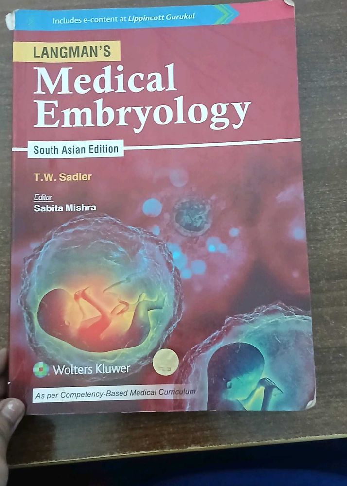 Medical Embryology Book
