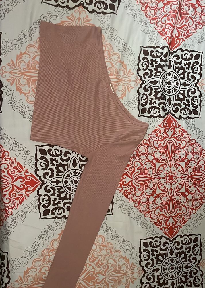 One Shoulder Crop Top
