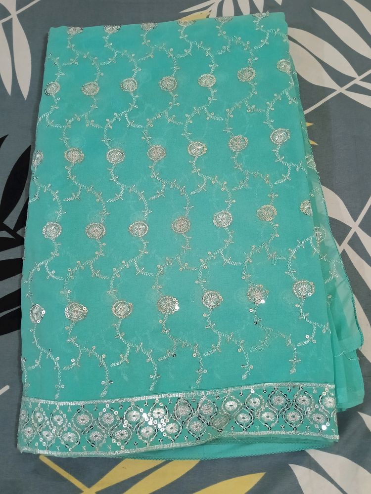 Saree With Matching Bangles