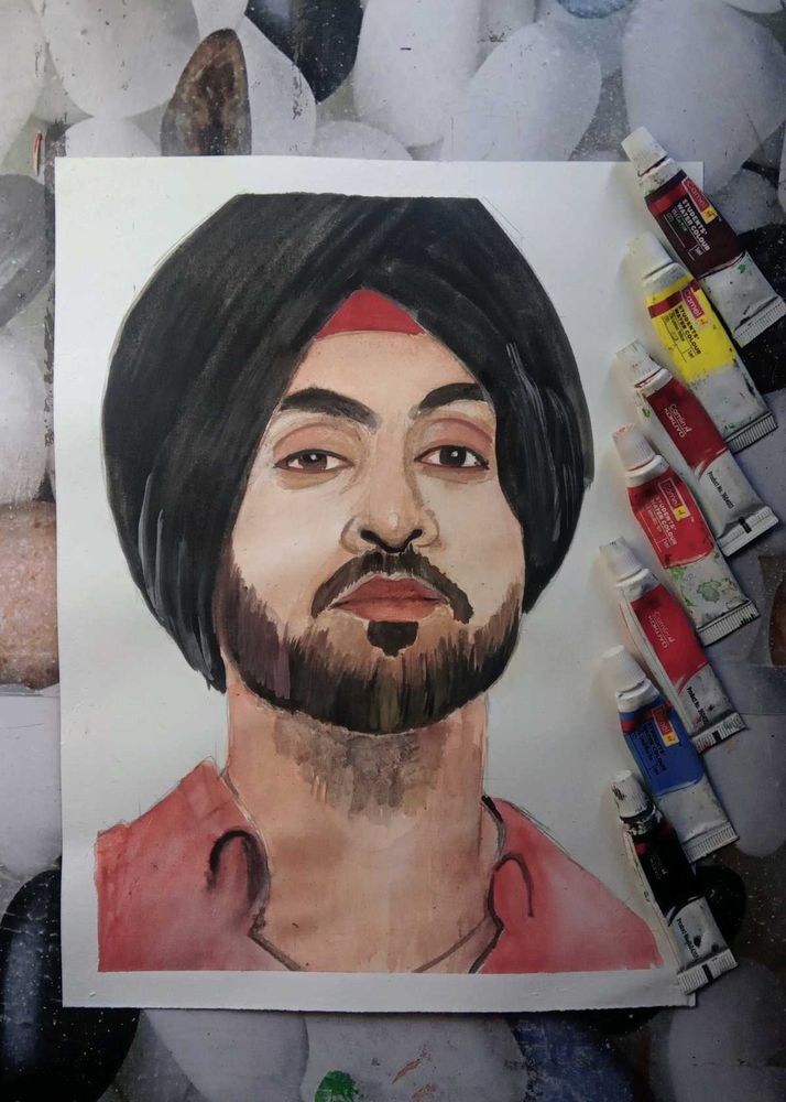 Water Colour Penting 😍 ✨️