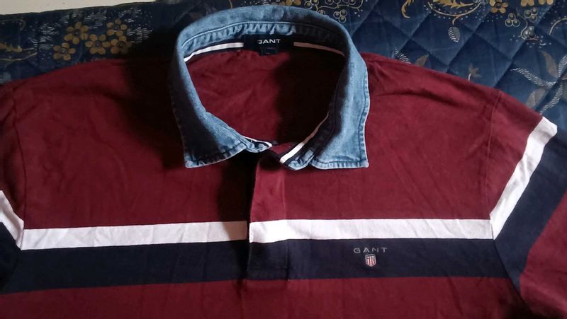 GANT Striped Polo Shirt