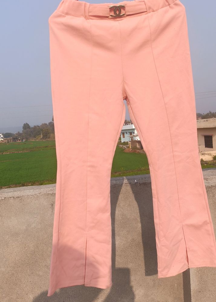 Peachy Flared Trouser