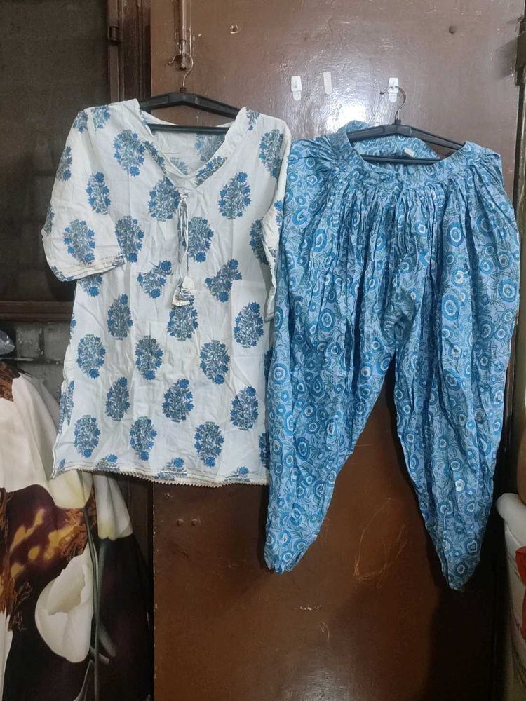 Stylish dhoti Kurti Set