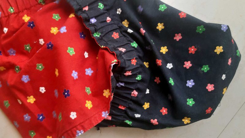 REVERSIBLE SHORTS 4 to 6 yrs girls.