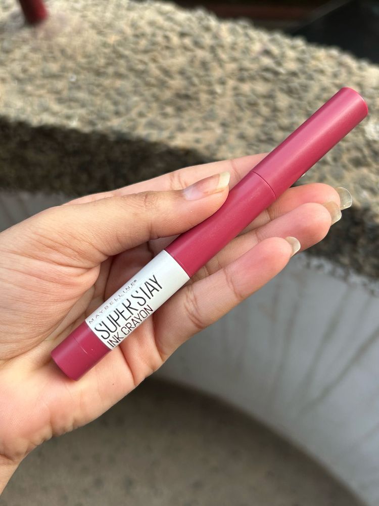 Maybelline superstay ink  Crayon