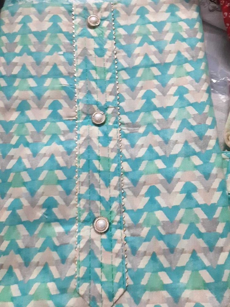 Suit With Cotton dupatta