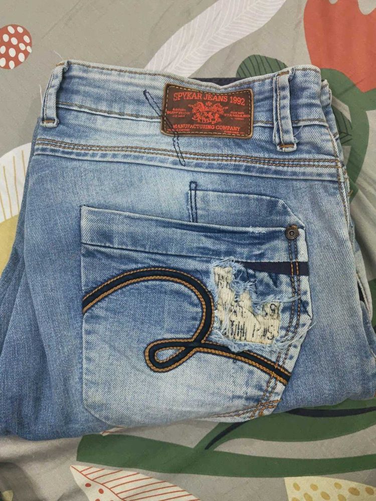 Spykar Light Wash Jeans