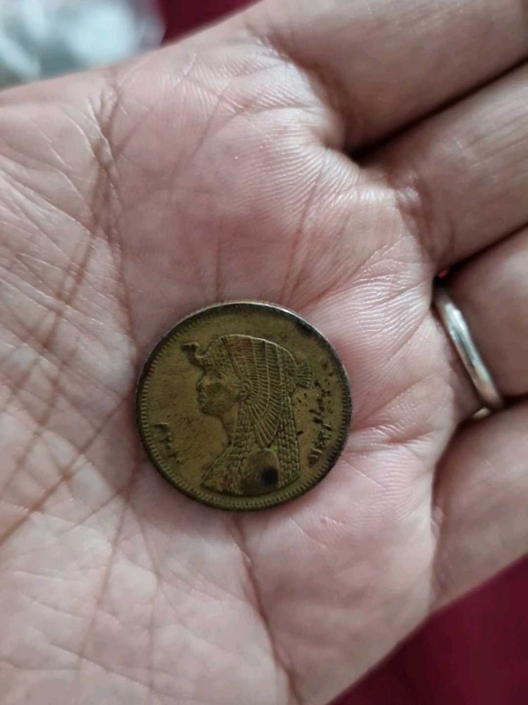 Vintage Egyptian Coin