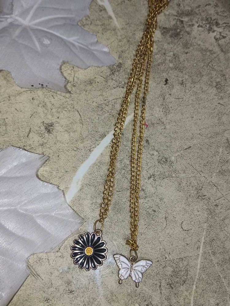 2 Pendent Chains For Girls
