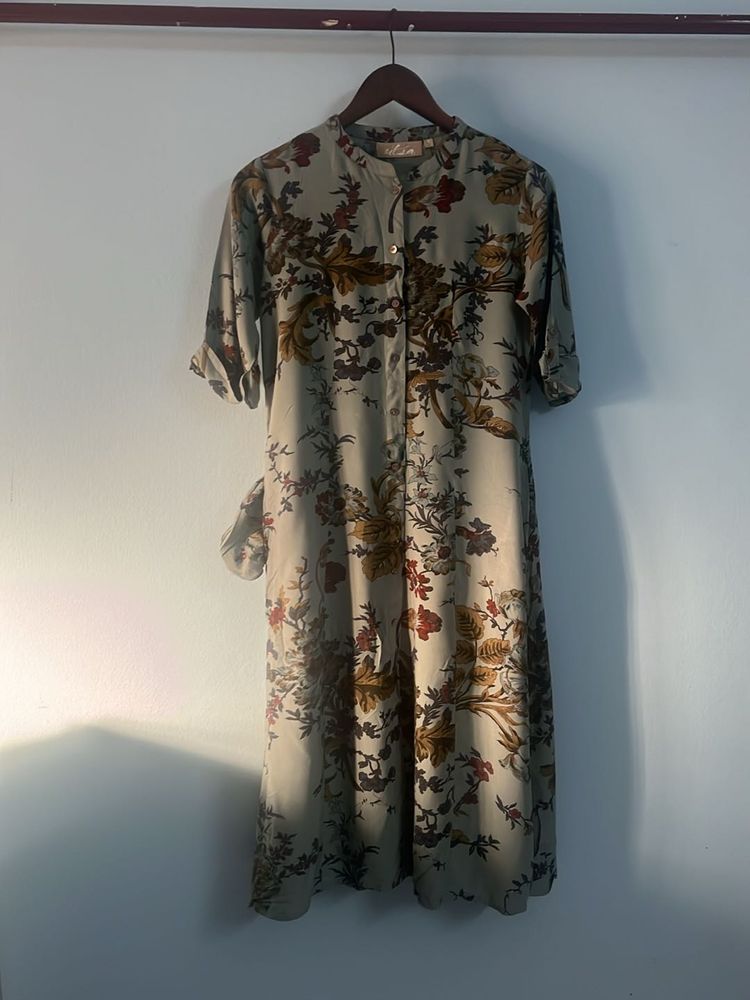 A-line Small Size Kurta With Pocket