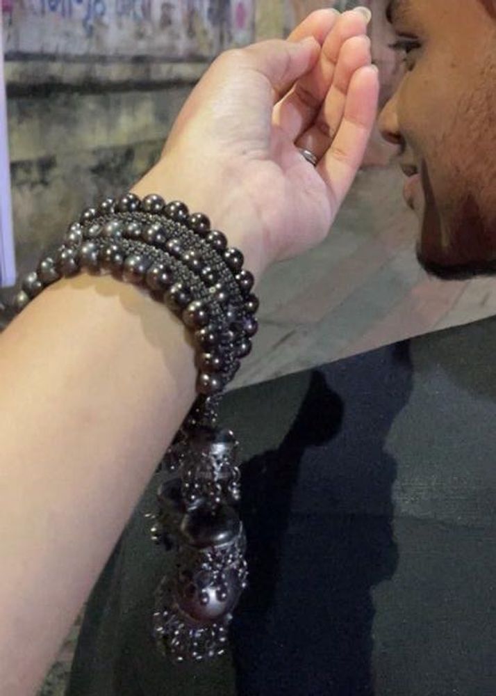 Beaded Bracelet with Charm