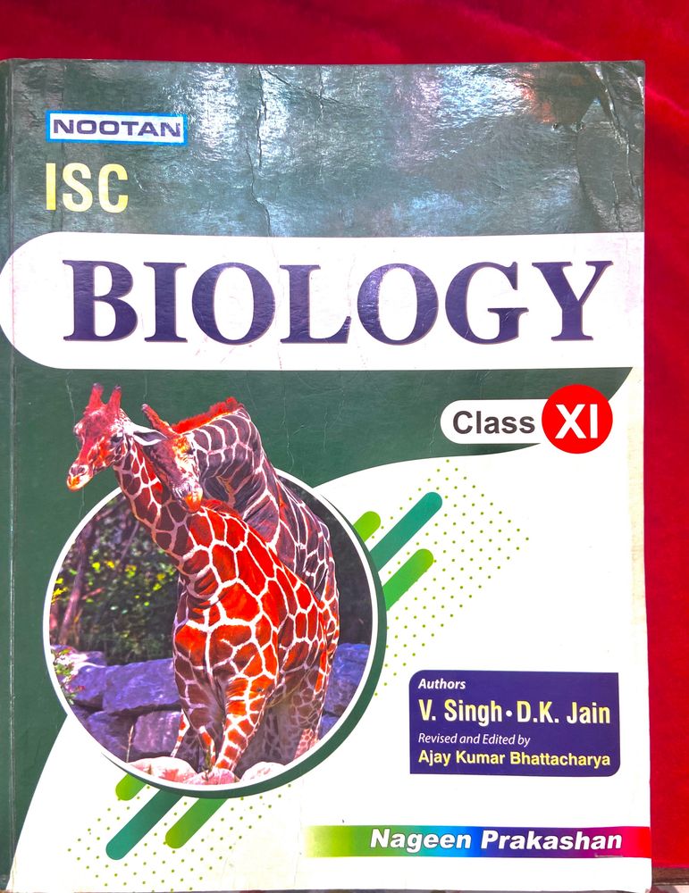 Nutan, Isc, biological book for class 11