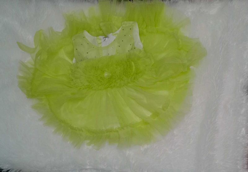 Green Tulle Dress