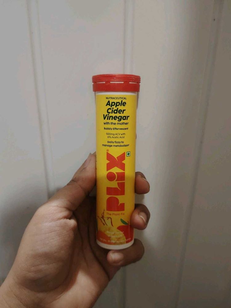 PLIX Apple Cider Vinegar - Bubbly Effervescent