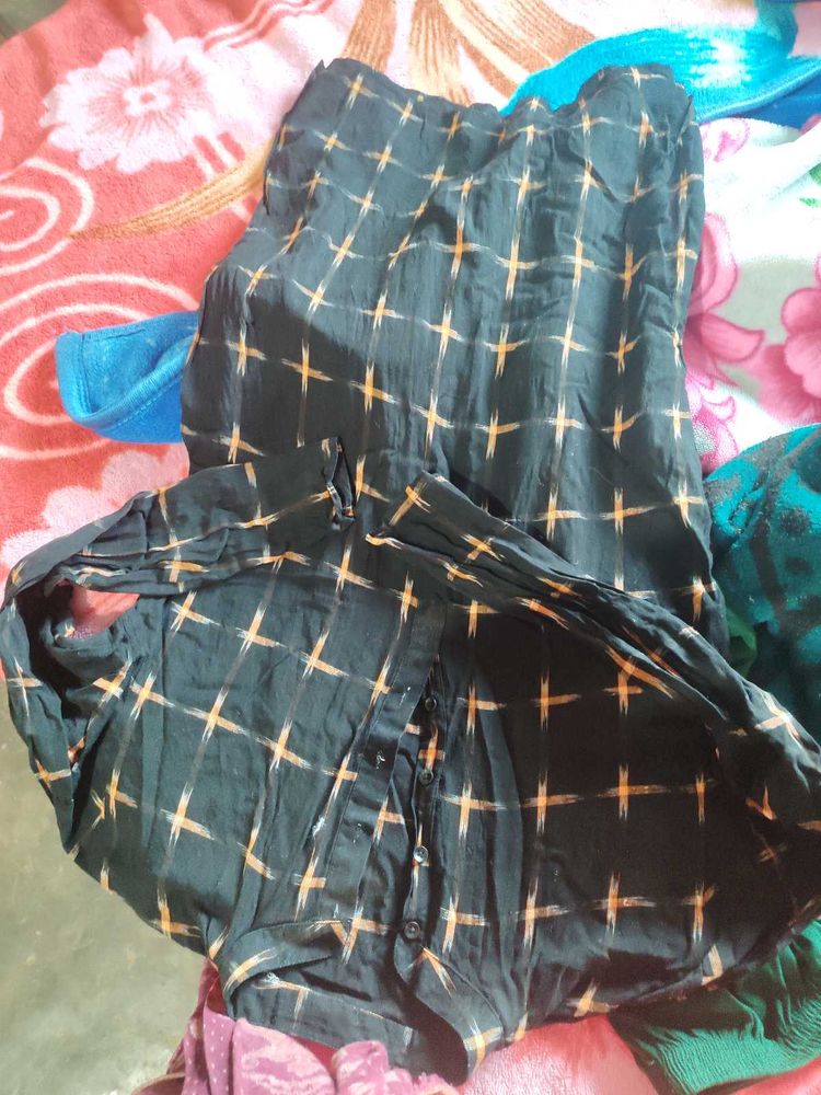 Patterned Women's Kurta Set