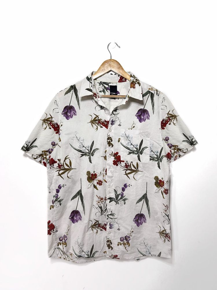 H&amp;M Floral Print Shirt