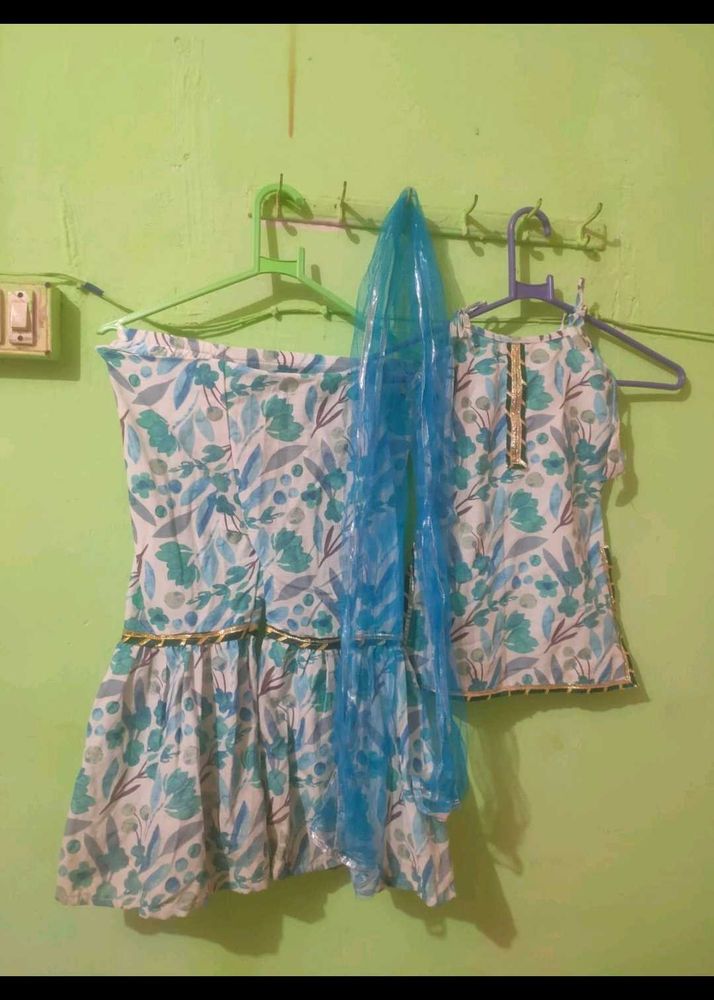Floral Print 3 Piece