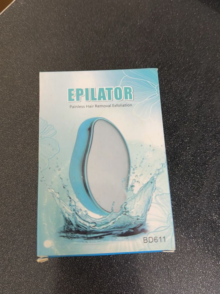 EPILATOR and Almond Scrub