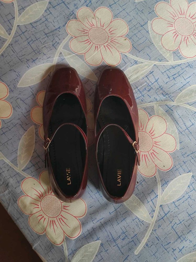 Lavie Patent Mary Jane Flats