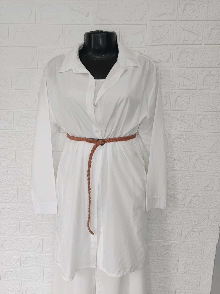 Imported White Shirt/Dress