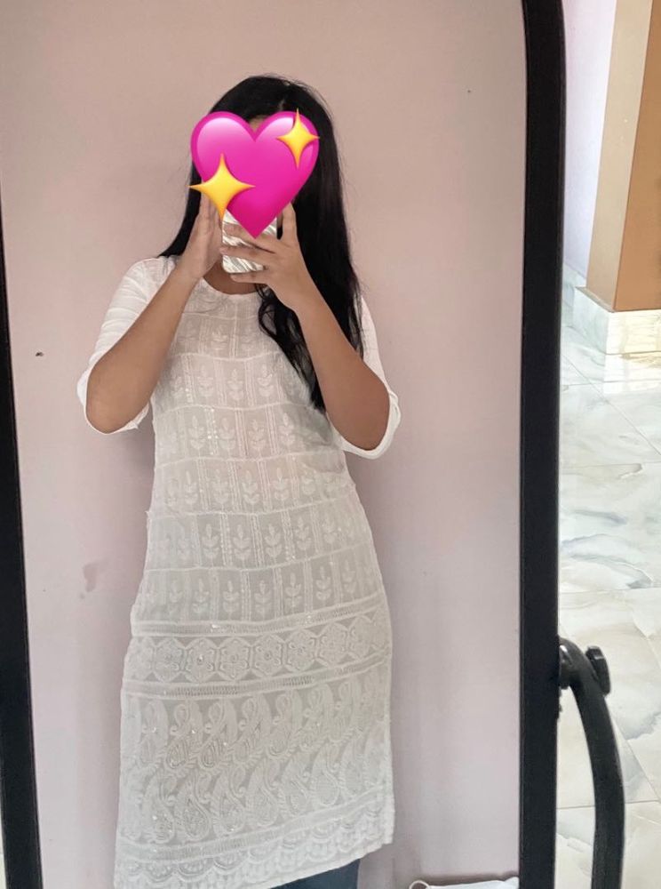 Cute White Kurta 🤍✨