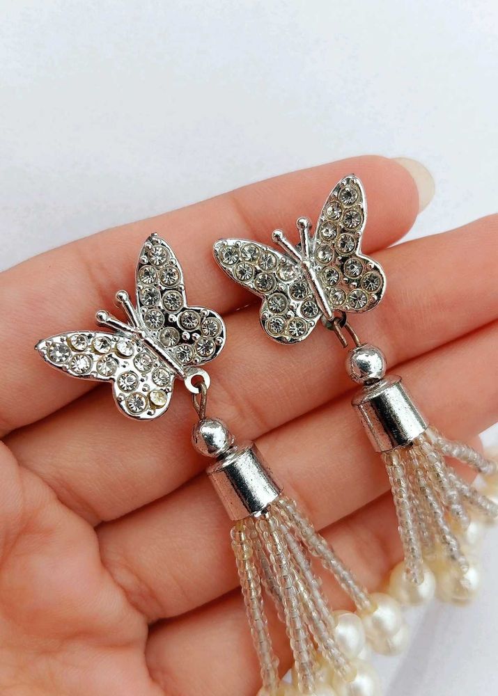 Korean Style Butterfly Earrings