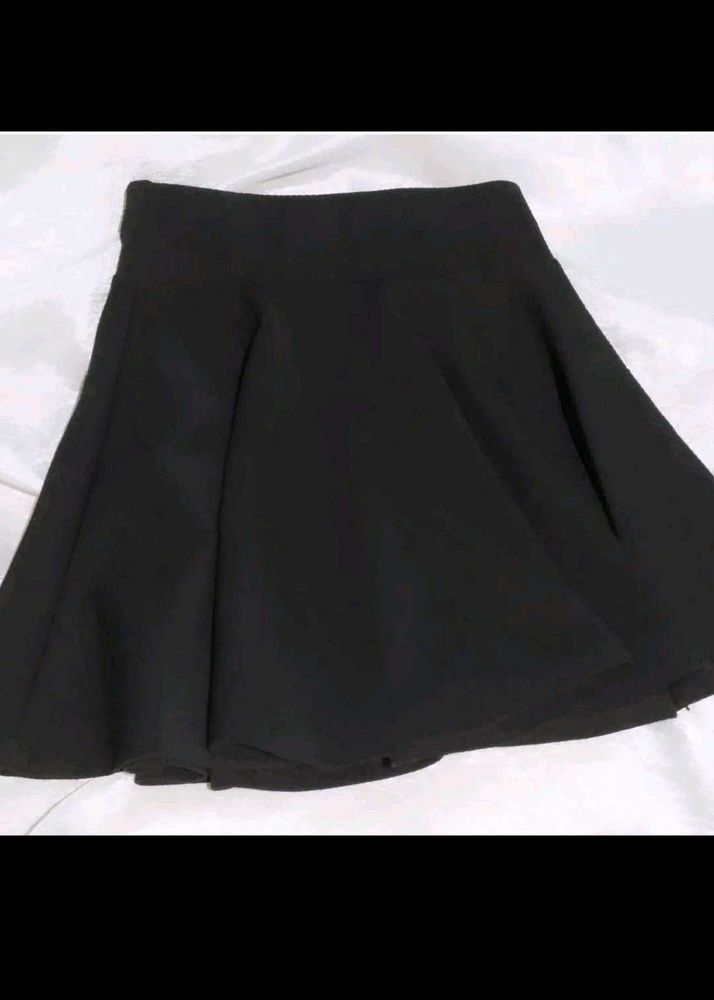 Black Skater Skirt