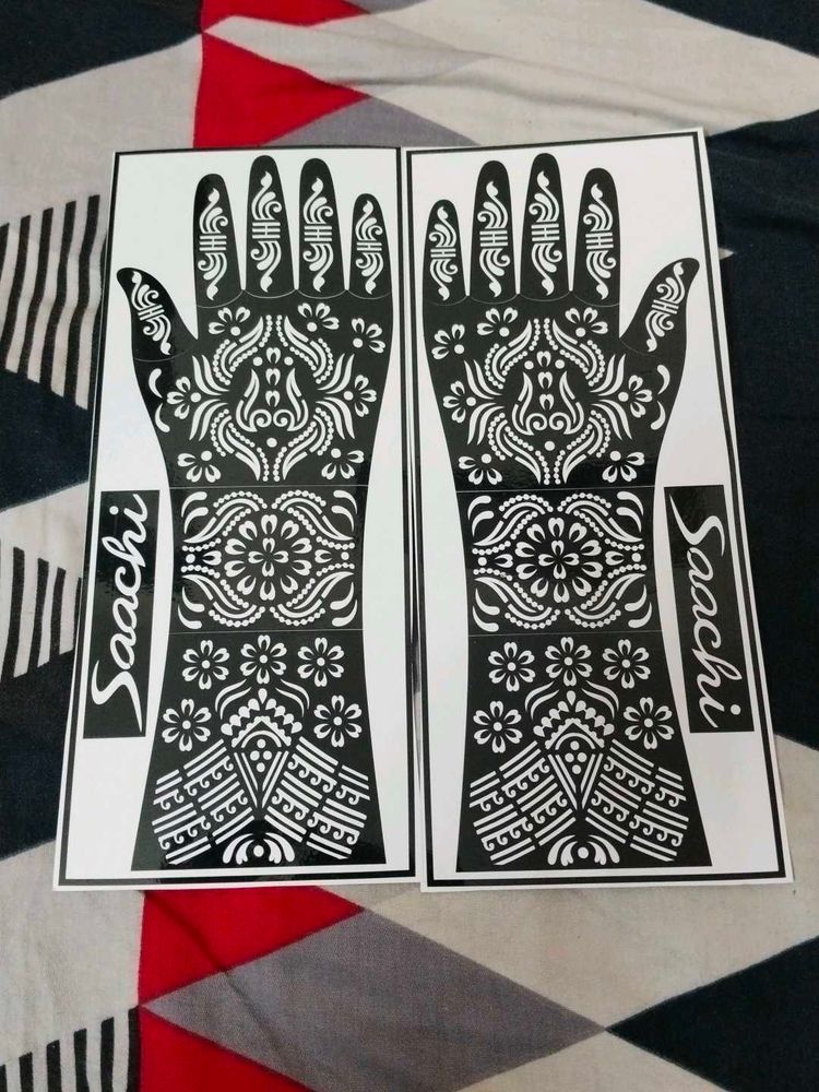 Mehndi Designs 1 Pair