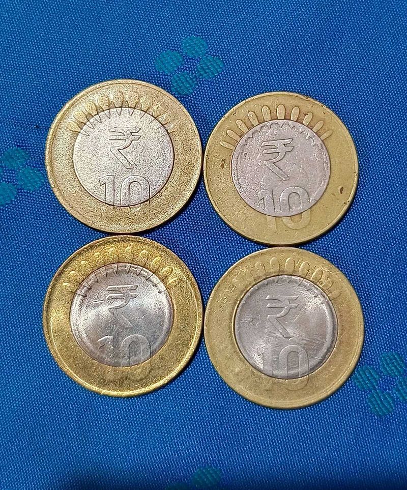 Die Misprint Error Coins 10 Rupees, Collectable