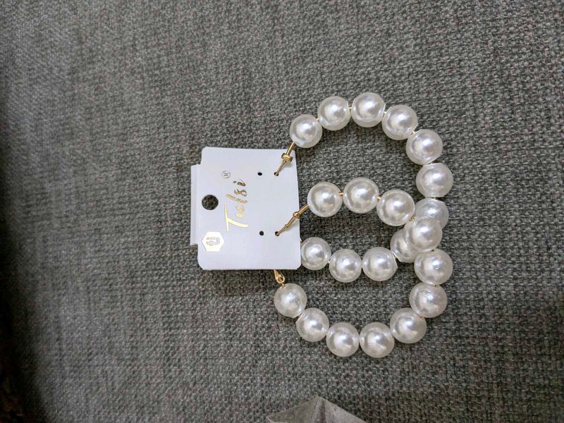 Pearl Hoop Earrings