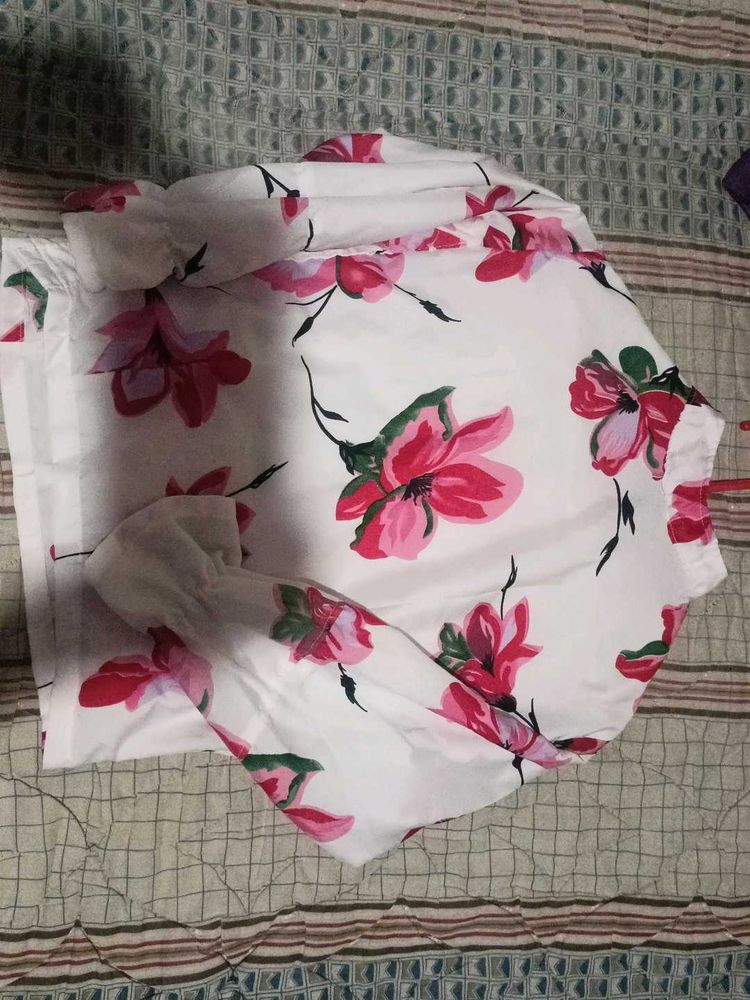 Floral Print Blouse