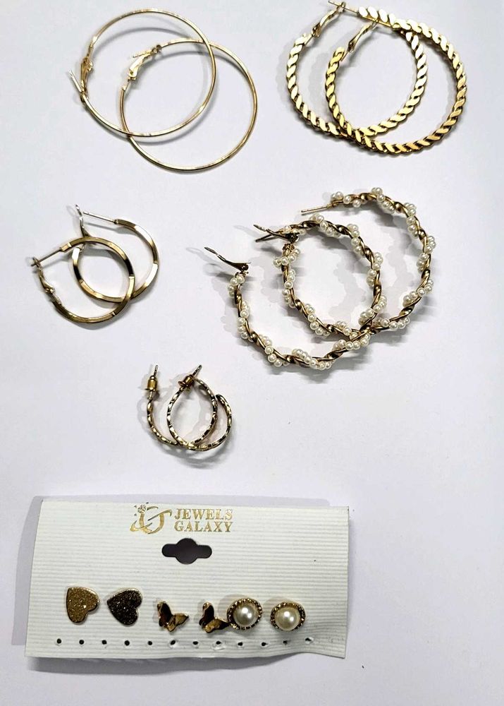 Earring Bundle: Hoops &amp; Studs