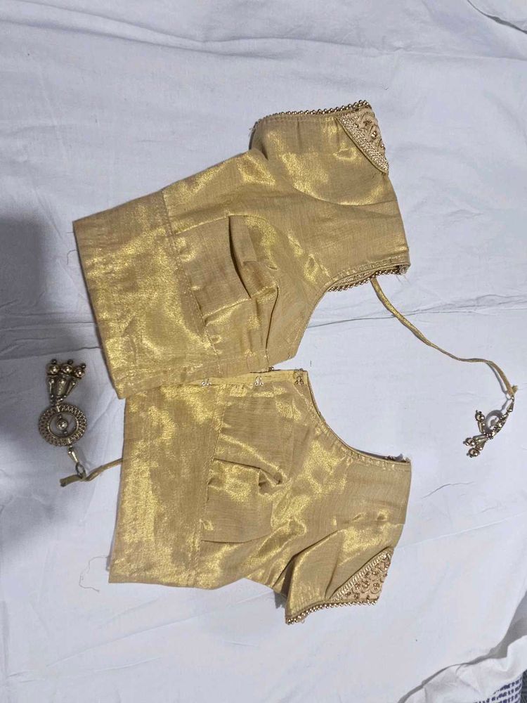 Gold Shimmer Blouse
