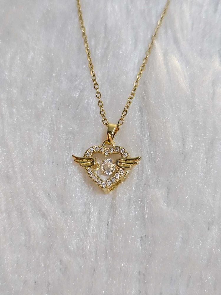 Heart Wing Necklace