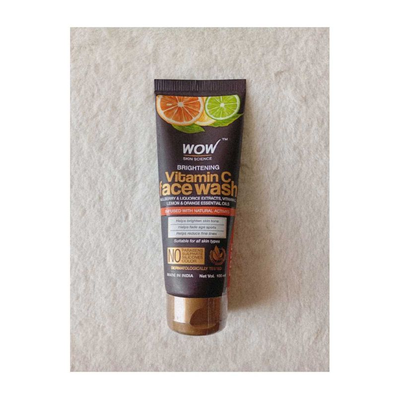 WOW Skin Science Vitamin C Face Wash – 100ml