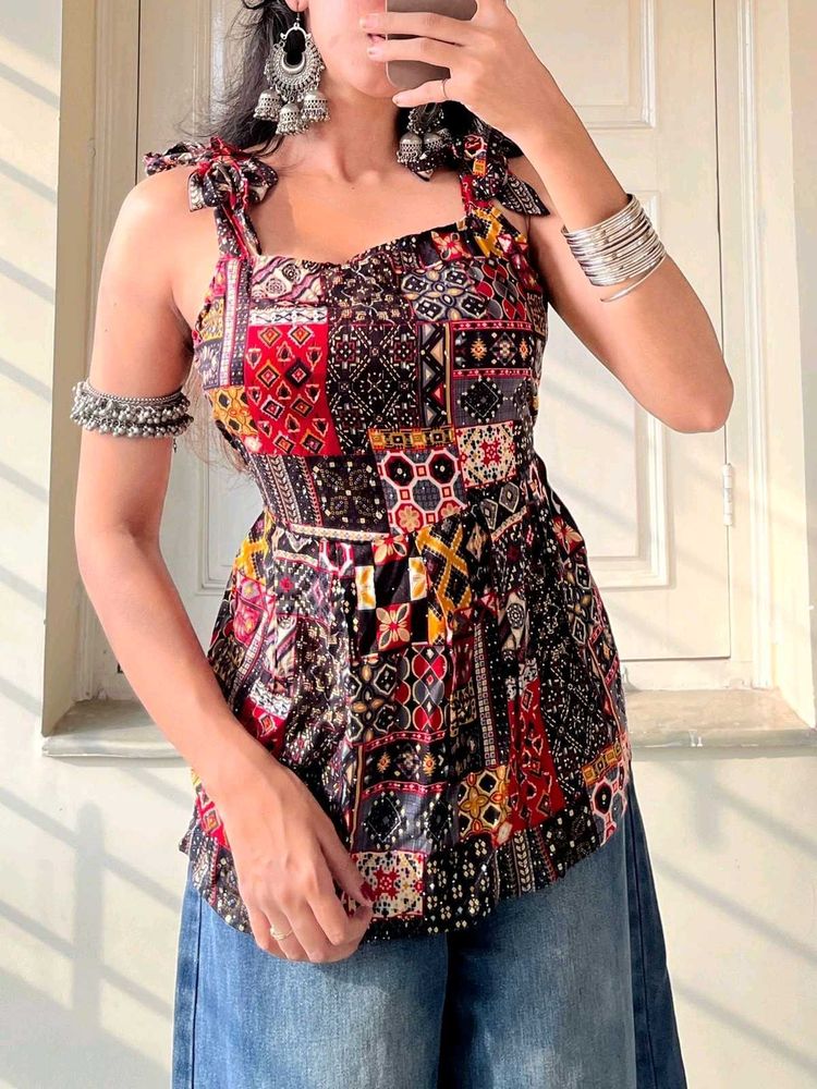 Navratri Padded Kurti