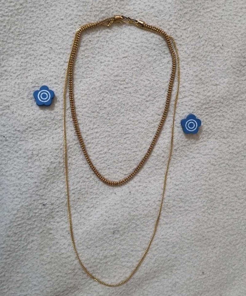 🌟 Set Of 2 Gold Necklaces 🌟
