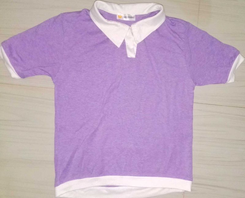 Cute Lavender Top
