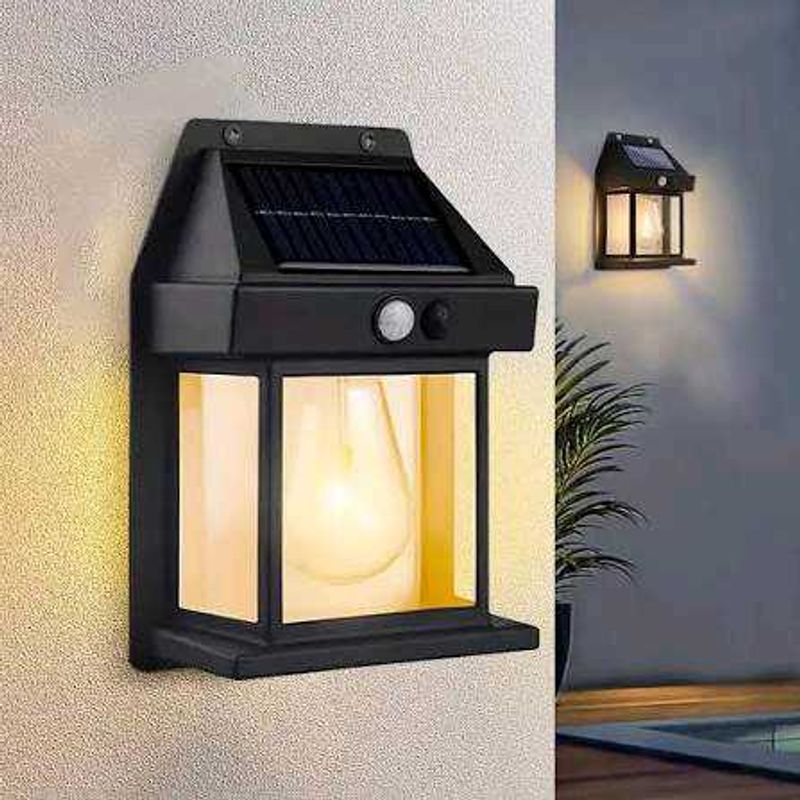 Solar Powered Outdoor Wall Light