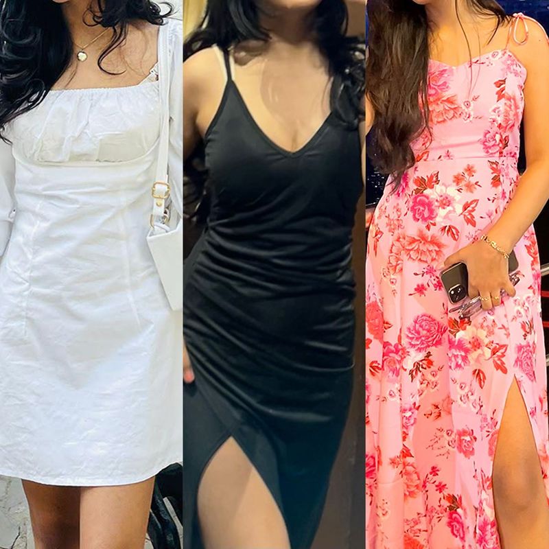 COMBO OF 3 DRESSES (XS–S)