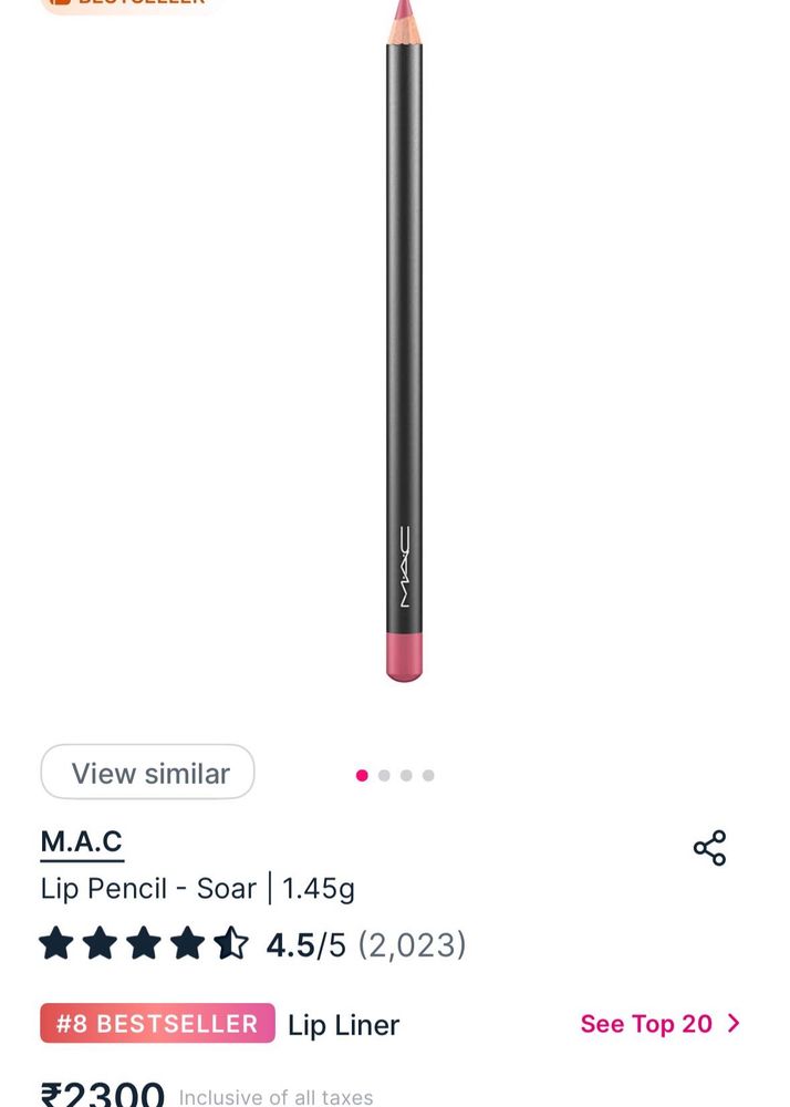 M.A.C Lip Pencil - Soar