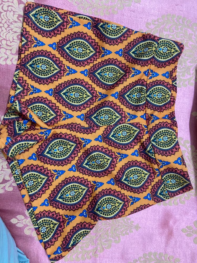 High Waist Vibrant Colour SHORTS