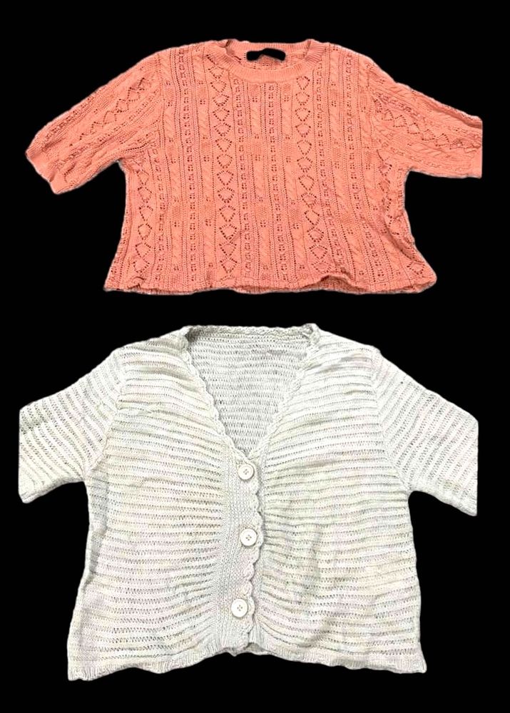 2 Knit Tops Set