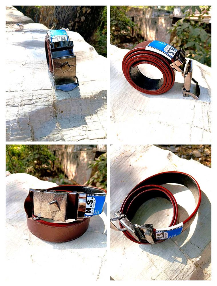Bukkal Belt for Men Brown